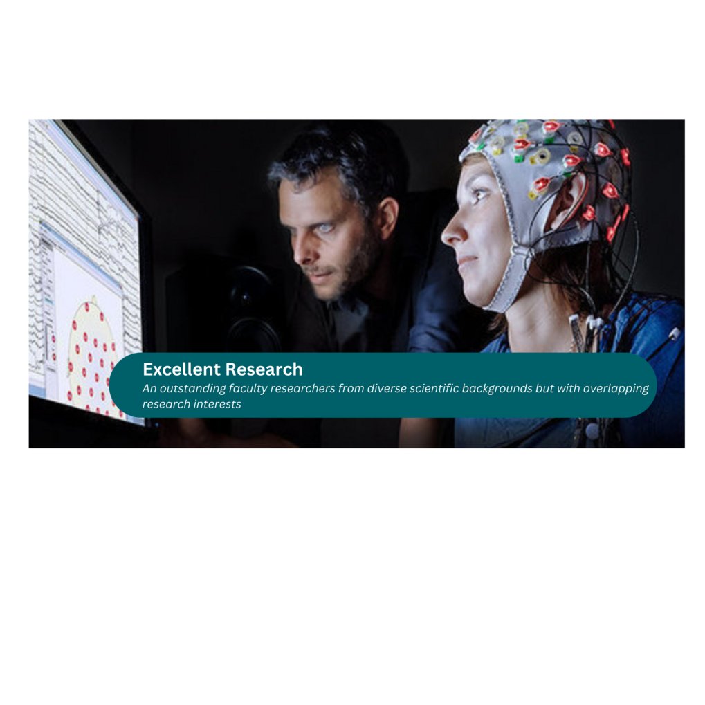 Individual connected to EEG device, monitoring brain waves displayed on computer for research.