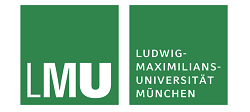 LMU logo in green and white.