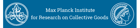 Logo of the Max Planck Institute for Research on Collective Goods.