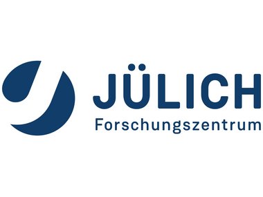 Logo des Forschungszentrums Jülich in Blau.